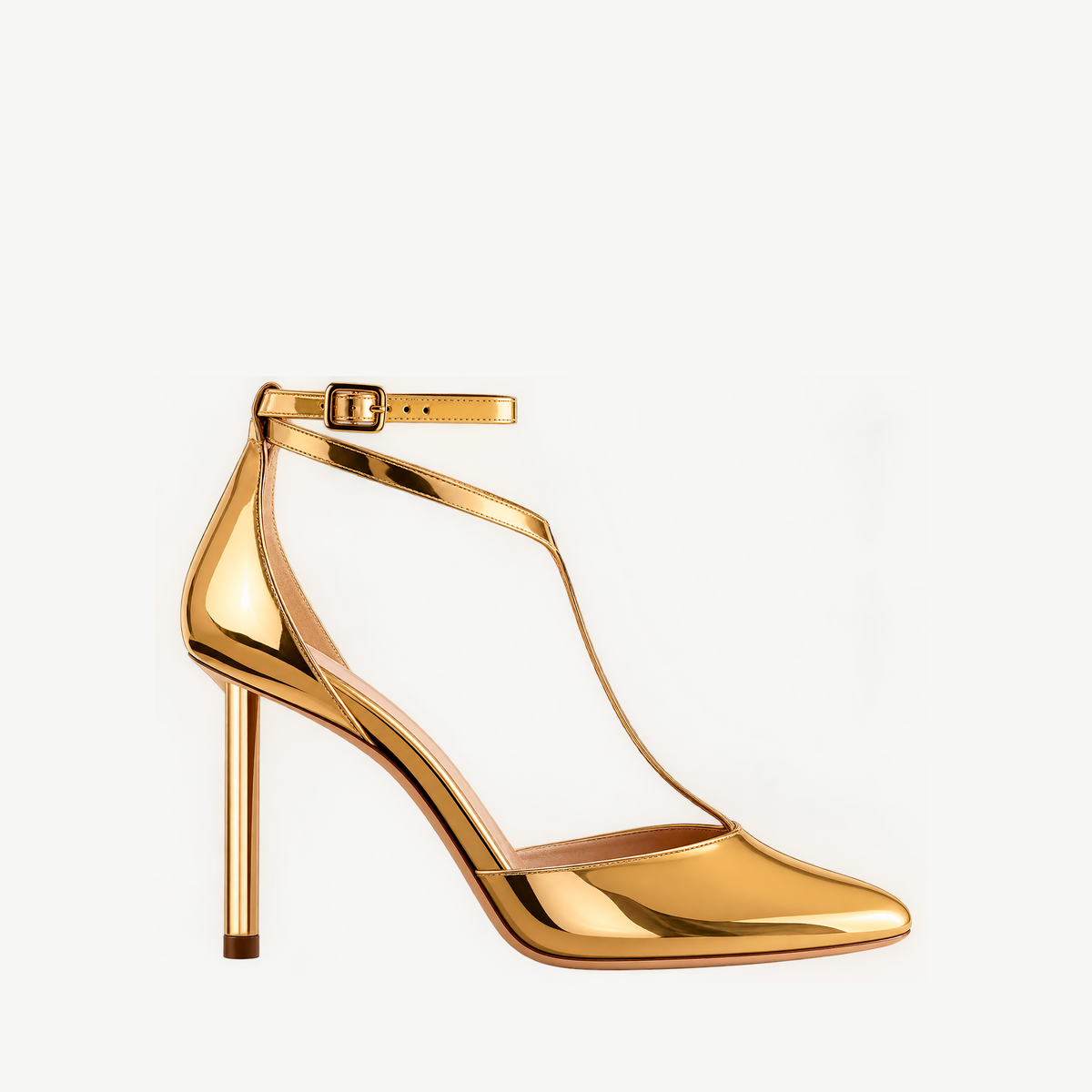 SF Lysandra Metallic Pumps