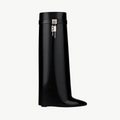 Shark Lock Leather Boots