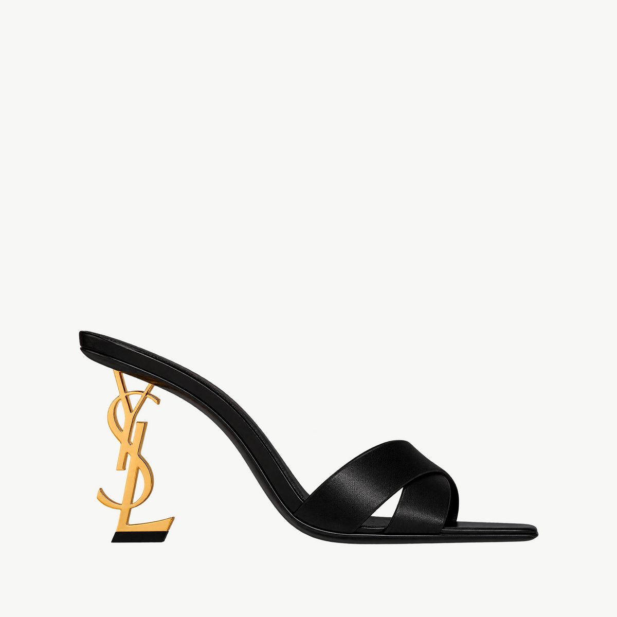 Opyum Mules in Satin Crepe